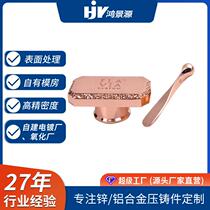 Zinc alloy die-casting metal bottle caps aluminum alloy products metal accessories hardware factory