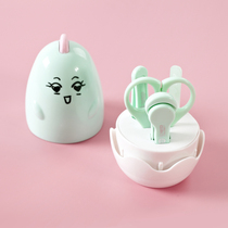 Goodbaby official newborn baby nail clipper set anti-catch meat baby booger clip cleaning and protection