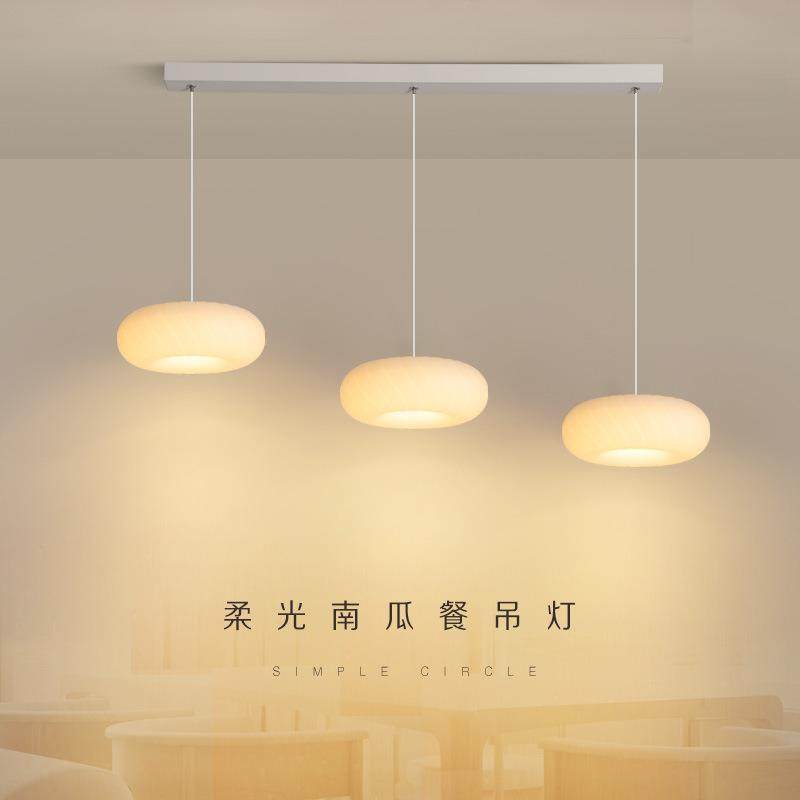 餐厅吊灯led创意饭厅吊灯简约现代吧台灯餐桌三头小吊灯床头灯L-Taobao