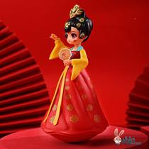 National style Datang Everlasting City music tumbler ancient style young lady childrens toys ornaments souvenir gifts