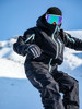 Coldelement Snowboarding Suit for Men and Women, New 3L Quilted Professional Outdoor Waterproof Snow Suit and Pants Set