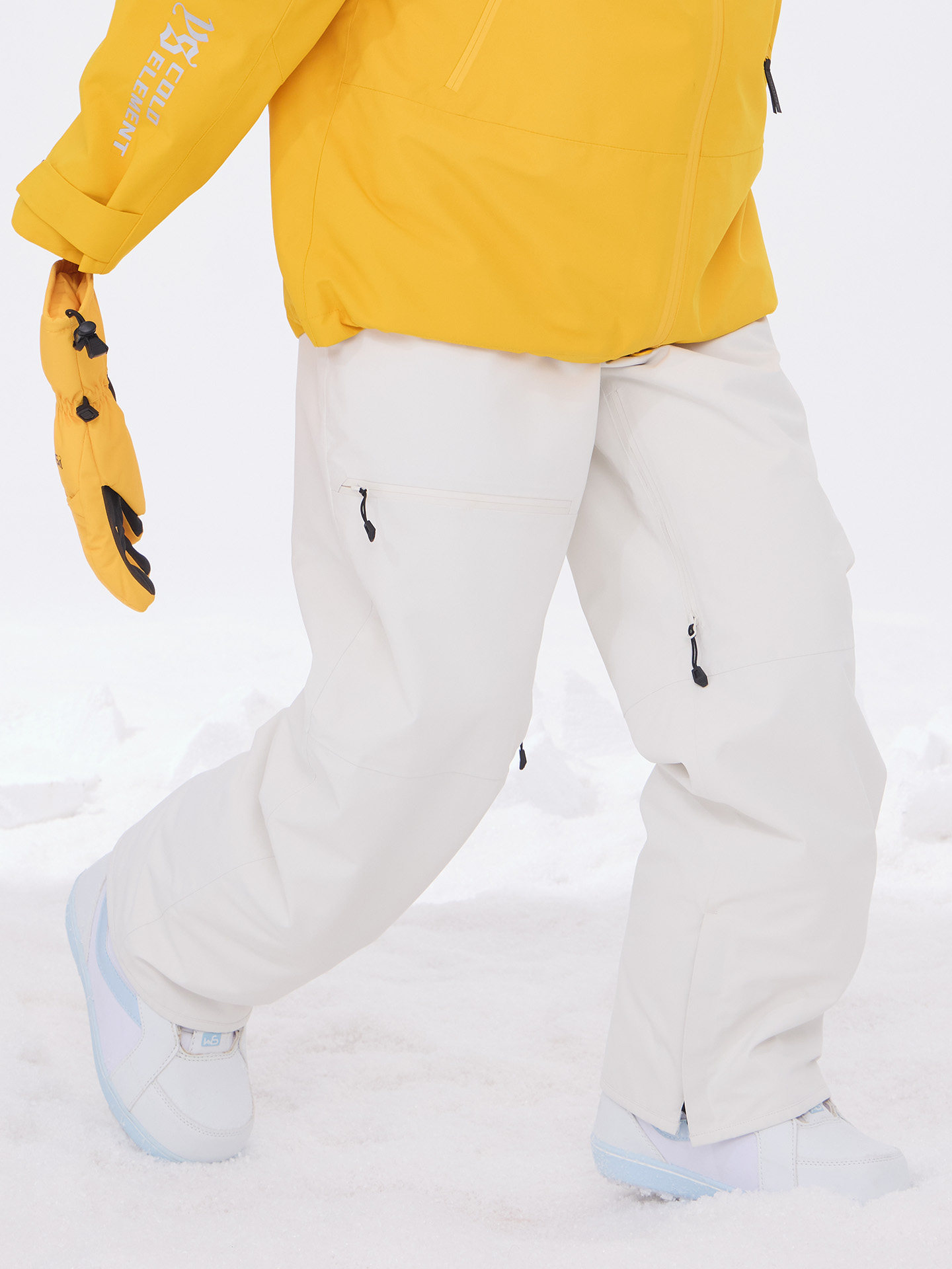 Coldelement Ski Pants Are Winter Single and Double Board Professional Windproof, Waterproof and Cold-Proof Outdoor Sports Equipment for Men and Women