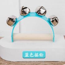 Bell ringing Olf children semi-round baby bell dance bell ringing bell ringing bell handband horseshoe hands wooden