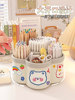 Rotating Pen Holder, Multifunctional, Large Capacity, Extra-Large Office Desk Stationery Storage Box, Pen Bucket, Pen Stand, for Students, Children, Boys, Girls, Creative, Cute, Light Luxury, High-End, Good-Looking, Ins-Style