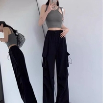 Kailer stone overalls for women in summer small quick-drying outdoor climbing slimming wide-leg pants assault ice silk sports pants