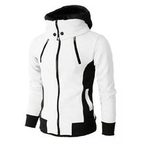 2024 Zipper Men Jackets Autumn Winter Casual Fleece Coats Bo