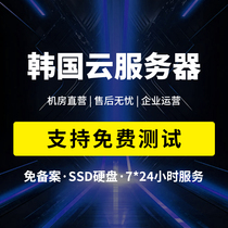 Korean server CN2 Japan and the United States rent Hong Kong cloud host website construction cloud server game independent IP