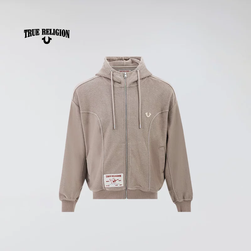 TrueReligion 2024 осень-зима, новый мужской стиль крутой уличной моды худи