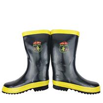 Mofu 97 type safety protection fire fighting combat boots black and yellow acid and alkali resistant labor protection boots firefighter training escape boots