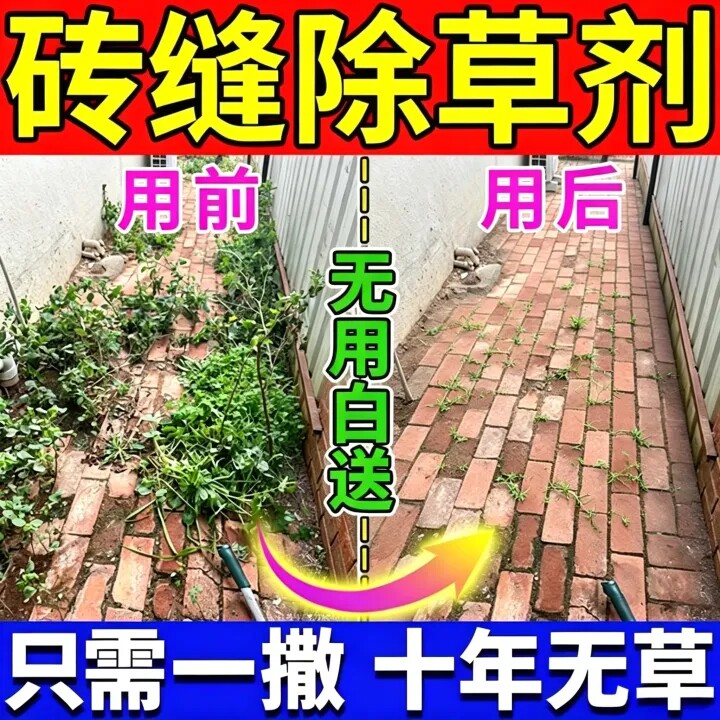 レンガの継ぎ目用除草剤、強力な庭の雑草除去剤、シダ類、納屋の雑草除去剤、カヤツリグサの根茎除去剤、根腐れ除去剤