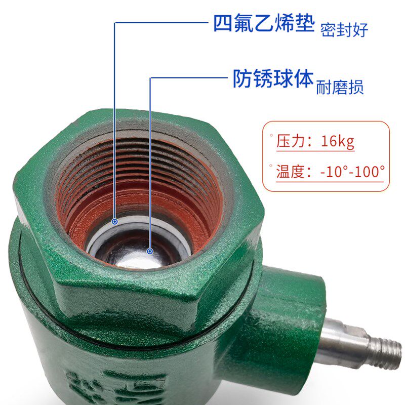 伟鹏双兴绿色烤漆铸铁内丝球阀适合哪些使用场景？