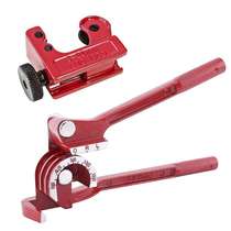 Three-in-one manual pipe bender 6mm 8mm 10mm copper pipe bender inch metric three slot red pipe bender