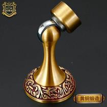 Kaitongwei Brass Bathroom New Door Suction Copper Bedroom Door Suction Door Touch Door Block Door Top Strong Suction D016