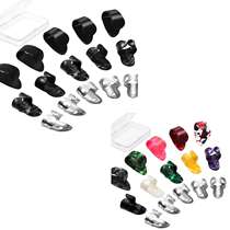 Guitar pick set finger cot set with box