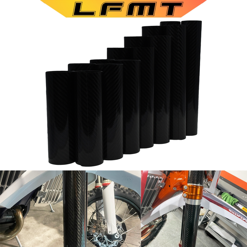 Carbon Fiber Front Fork Protector Suitable for Ktm Husqvarna Honda Suzuki Kawasaki Yamaha Universal Carbon Fiber Front Fork Protector Suitable for Ktm Husqvarna Honda Suzuki Kawasaki Yamaha Universal