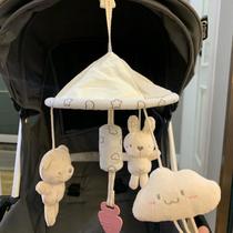 Towel 3 stroller wind chime toy baby hanging umbrella-newborn baby soothing bed bell bed pendant hanging 6 months in the car