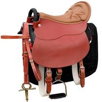 New product promotion complete set of saddles complete set of cowhide saddles armrest saddles tourist saddles large wing horse manufacturers