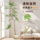 Jacaranda Artificial Green Plant Indoor Living Room Large Potted Fake Tree Plant Faux Plant Light Luxury Floor-Standing Plant Landscaping