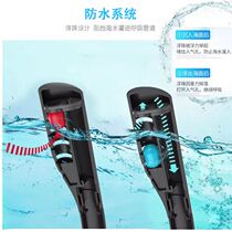 New full face snorkeling mask double tube silicone full dry free diving respirator adult swimming mask glasses