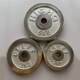 Round Electroplated Weight Plates Cast Iron Weight Blocks Fitness Barbell Plates 5kg 10kg 15kg 20kg