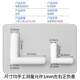 L-Shaped 45-Degree Beveled Corner Connector, Invisible Two-In-One Connector, Right-Angle Connector, Beveled Edge Fastener