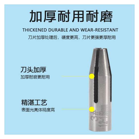 Tungsten Steel Hard Alloy Copper Wire Stripping Tool for Removing Paint from Transformer Motors and Magnetic Rings