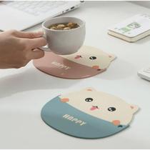 Heat insulation mat anti-scalding and high temperature resistant placemat cartoon silicone waterproof and oil-proof pot mat table mat plate dining table bowl mat and coaster