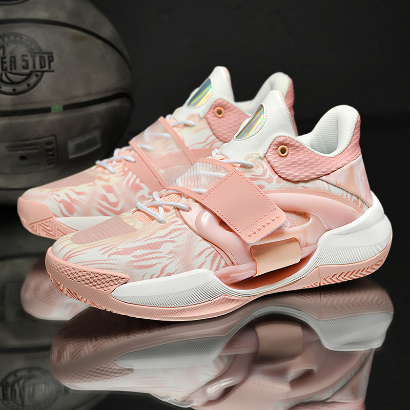 Pink Practical Competition Basketball Shoes for Women, High-Top, 2024 New Model, Wear-Resistant, Non-Slip, Student and Older Children's Sports Shoes Pink Practical Competition Basketball Shoes for Women, High-Top, 2024 New Model, Wear-Resistant, Non-Slip, Student and Older Children's Sports Shoes