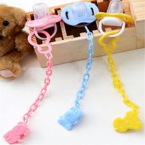 Cute Cartoon Baby Pacifier Chain Clip Nipple Anti Drop Brack