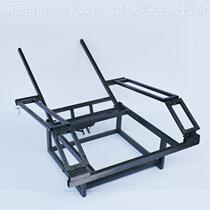 Manufacturer welding foot bath sauna frame iron armrest one-piece foot massage sofa frame full iron armrest karaoke foot massage iron frame