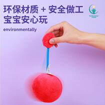 Rattle baby traditional old-fashioned sheepskin rattle children newborn hand drum factory direct sale