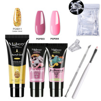 Polygel Kit Nail Extension Poly Gel Set With Nial Tips Dual