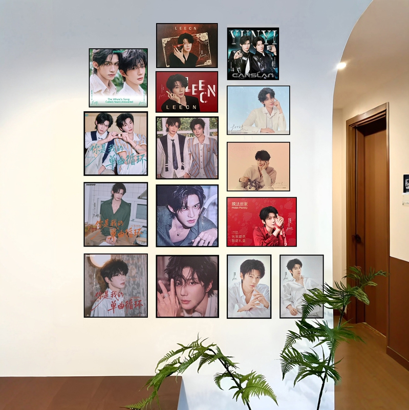 【Yun Yi Exclusive】Hao Yi Ran Yun Qi Photo Frame Aluminum Alloy Frame with Narrow Edges for Celebrity Poster Frame 【Yun Yi Exclusive】Hao Yi Ran Yun Qi Photo Frame Aluminum Alloy Frame with Narrow Edges for Celebrity Poster Frame