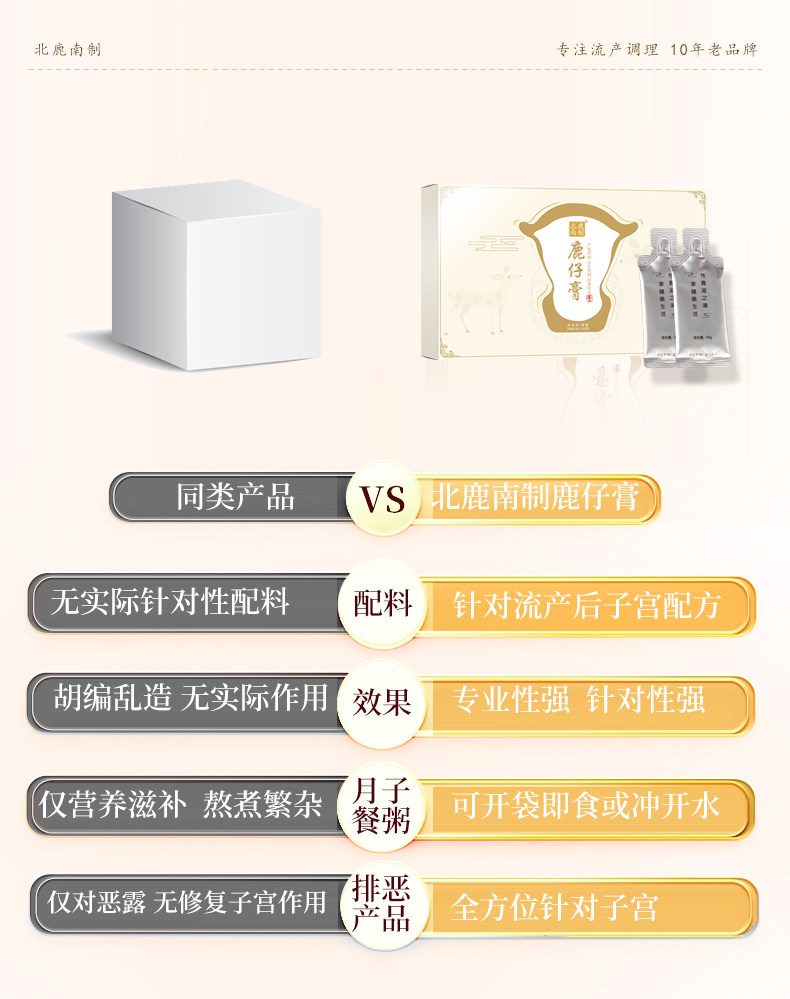 小产后小月子人流后调理补品小月子水子宫恶露营养品修复护理恢复 — 25