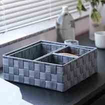 Manufacturers simple spray plastic home office storage desktop cosmetics debris sorting and classification car storage box