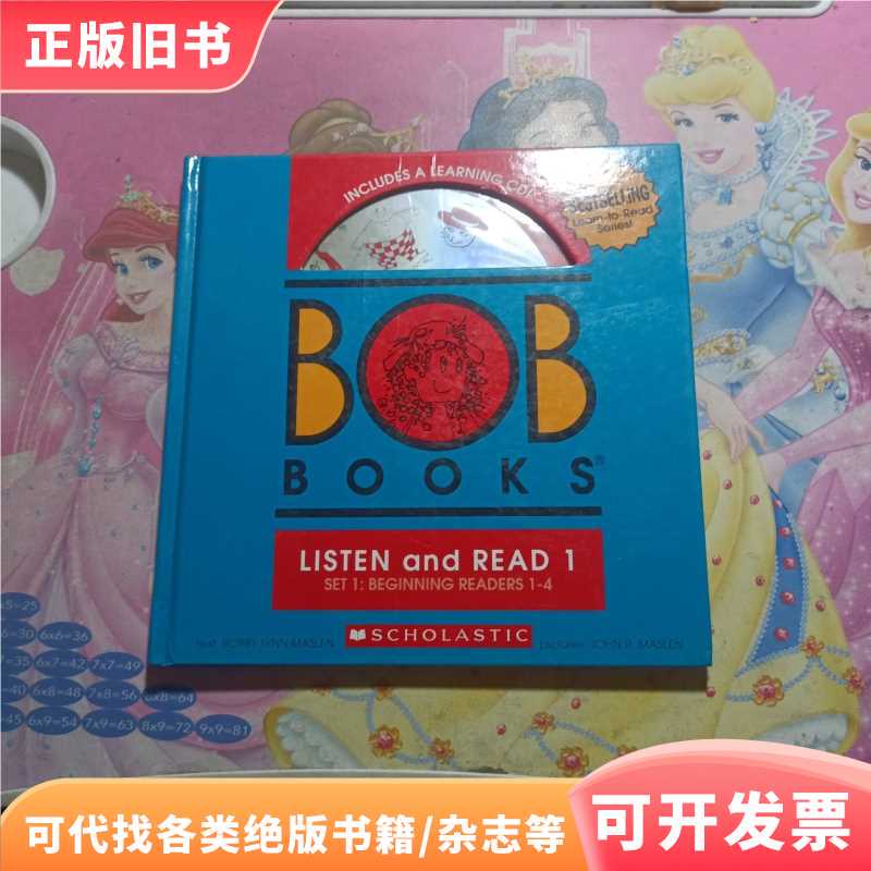 Bob Books: Set 1 Beginning Readers 1-4 with Cd Bob Books Collection 1