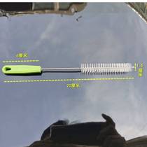 Throat nylon brush long handle laboratory bathroom long strip gap cleaning size mini straw flat head brush various