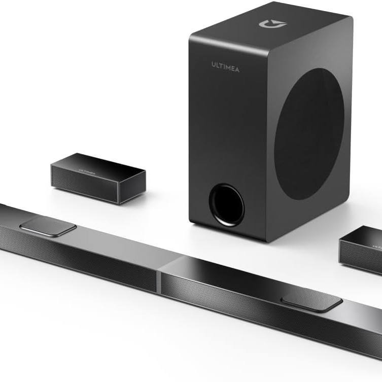 Ultimea 5.1.2 Is Compatible with Dolby Atmos Nova S80 Wireless Subwoofer Tv Soundbar 4K