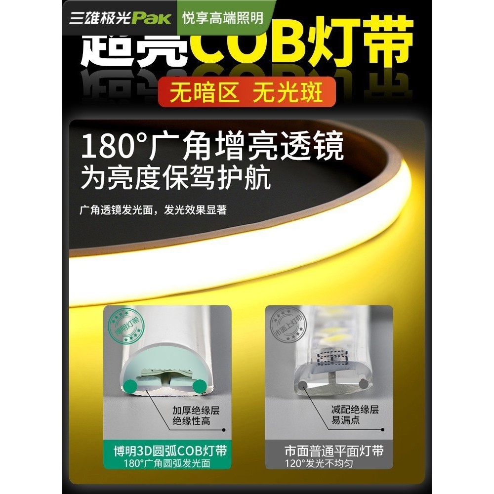 无敌了！三雄极光LED灯带，照亮你的家，拒绝黑暗！💡-LED-淘宝好物网