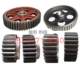 Js500 concrete mixer accessories mixer arm wear-resistant alloy lining scraper spindle seal ring reducer