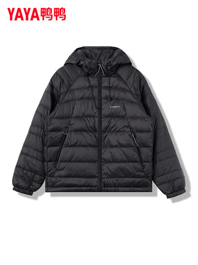 鸭鸭情侣排骨羽绒服女2025新款韩版时尚轻薄男女同款户外运动外套