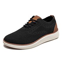 Mens Oxfords Lightweight Mesh Dress Fashion Sneakers Busine