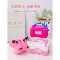 Electric air pump air pump ball blowing machine air pump tool-type automatic air pump double hole for blowing balls