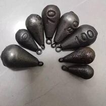 Iron pendant iron lump fishing pendant sea fishing long-distance fishing sea fishing fishing gear sea rod fishing pendant long-distance boat fishing instead of lead pendant