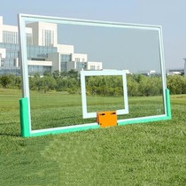 Basketball frame glass plate tempered glass basketball board backboard standard outdoor adult home basketball stand
