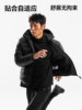 [North Sports Joint Research]Sonic Cat Heat Wave Series down Jacket Auto-Fit Short Ribbed Sports Coat Cotton Jacket