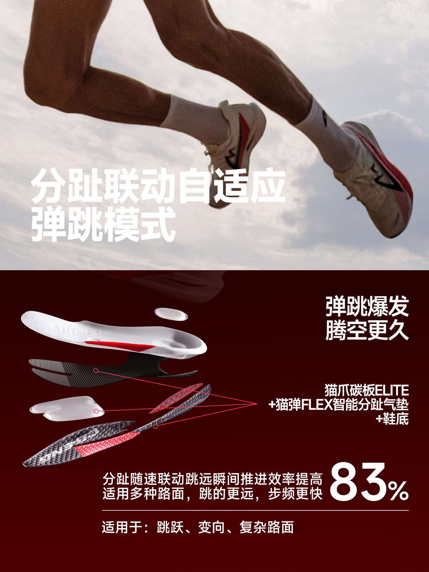 Sonic Cat Awakening 2.0 Carbon Plate Air Cushion Running Shoes Official Flagship Store Physical Exam Training Running Shoes Men's and Women's Sports Shoes