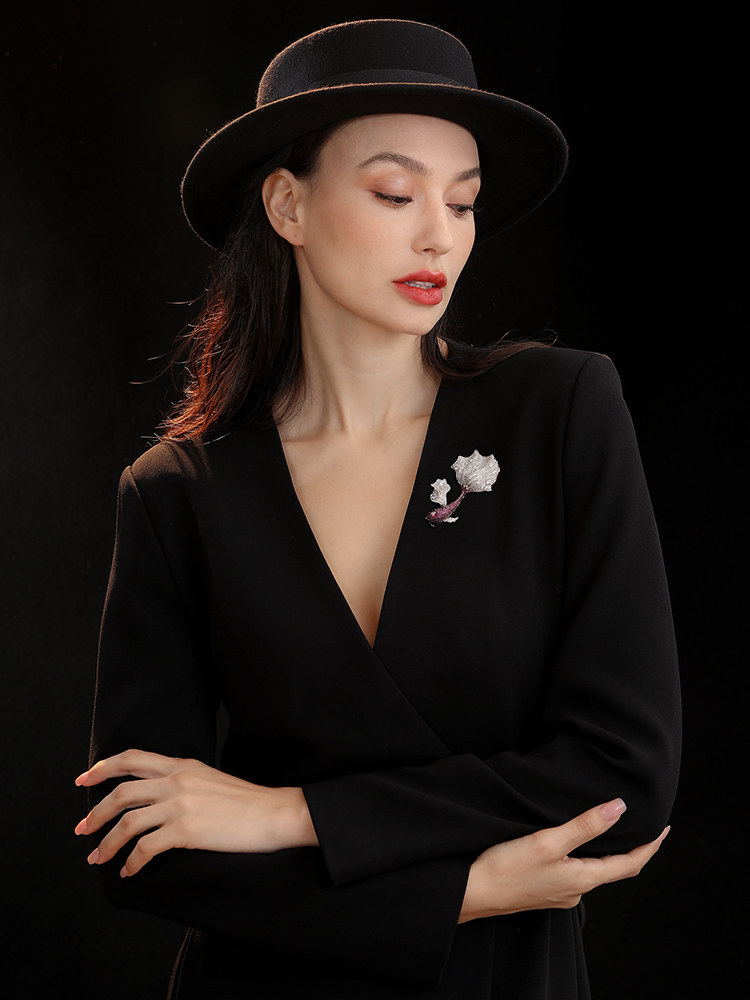 Abenheart Danish Good Luck Koi Brooch for Women, Light Luxury Brooch, High-End Brooch, High-End Gift