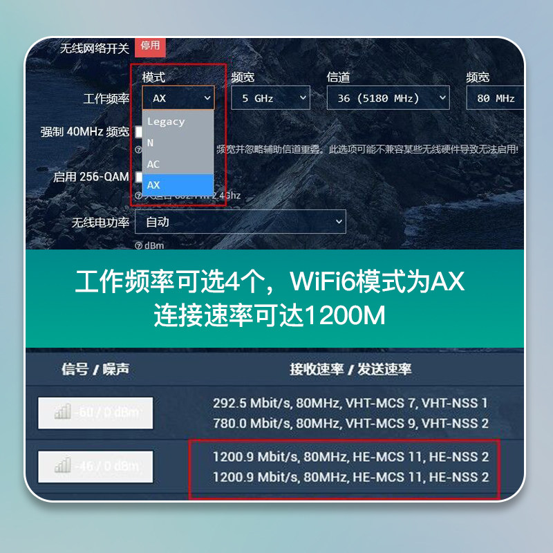 Feisuxun 6-Port 8Th Generation I3-8130/7100U/I5-8250 Gigabit Soft Router Wireless Wifi6 Enterprise Industrial Control Router X86 with Fan