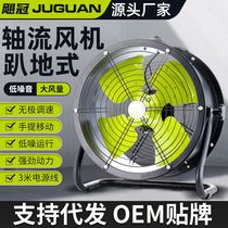 Germany imported floor fan industrial fan high wind desktop high power commercial floor fan factory strong electric wind